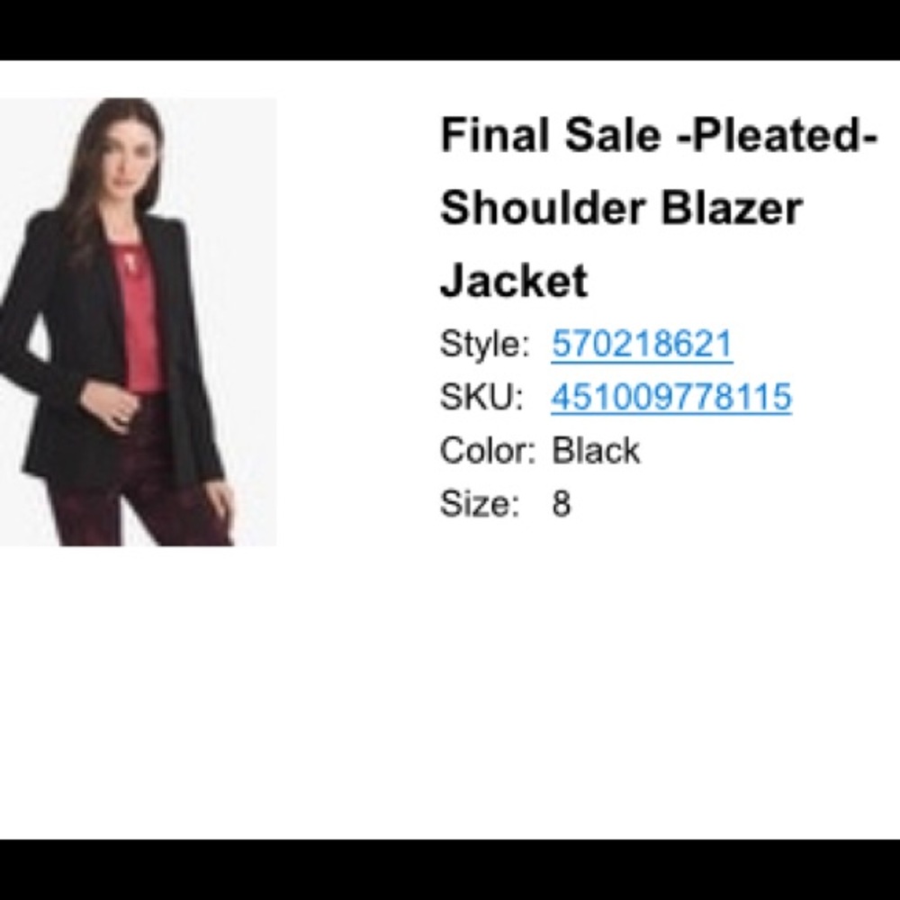 Black Blazer